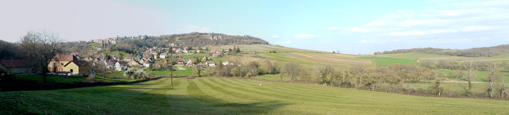 Panorama culles les roches