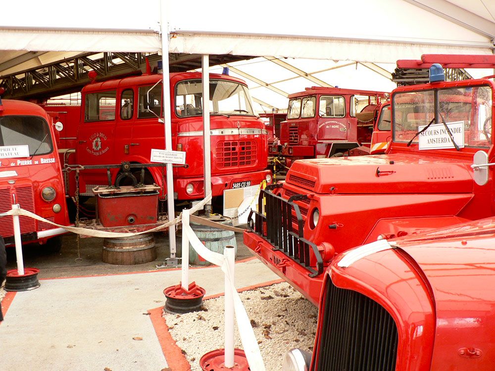 fire trucks museum castle of savigny les beaune