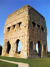 Autun temple gallo-romain de Janus