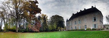 Chateau de Germolles - unique chateau princier des ducs de Bourgogne